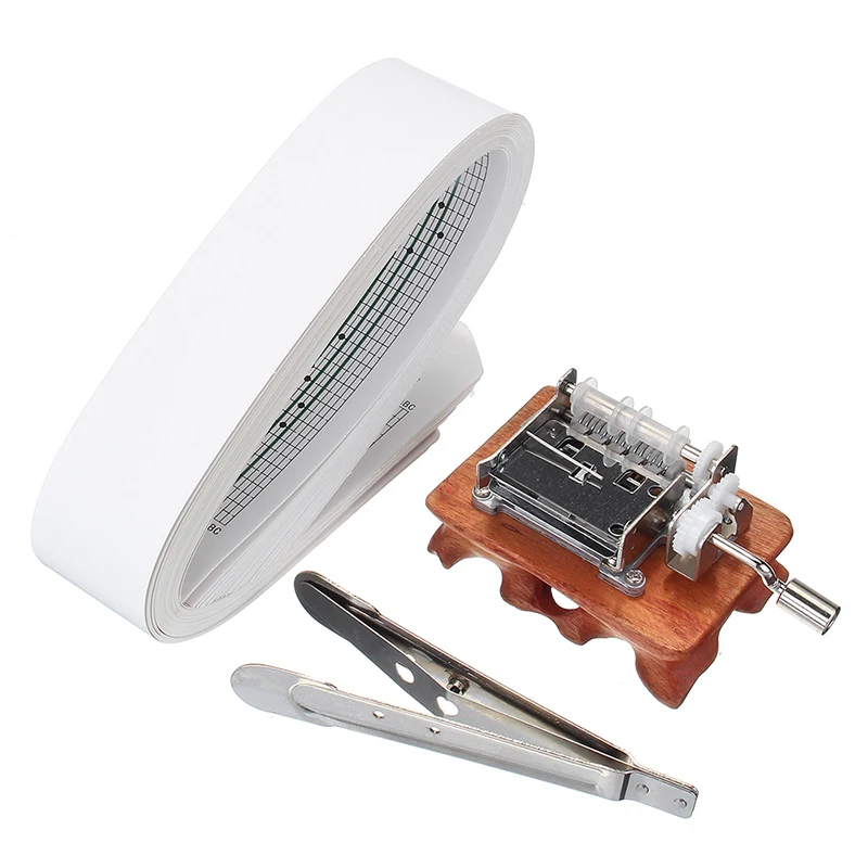 15 тон DIY стороны коленчатого палисандр музыкальная шкатулка Винтаж Музыкальная с