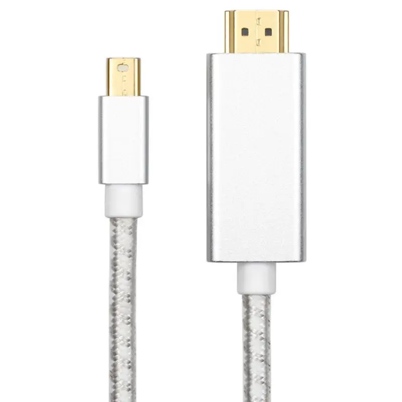 Mini DisplayPort to HDMI Cable 6 Feet - Braided DP Display Compatible Laptop PC Monitor | Электроника