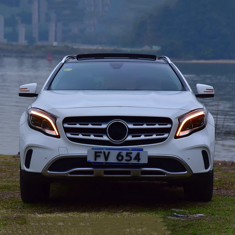 Головной светильник в сборе для Mercedes-Benz GLA 2015-2019 светодиодный Противотуманные
