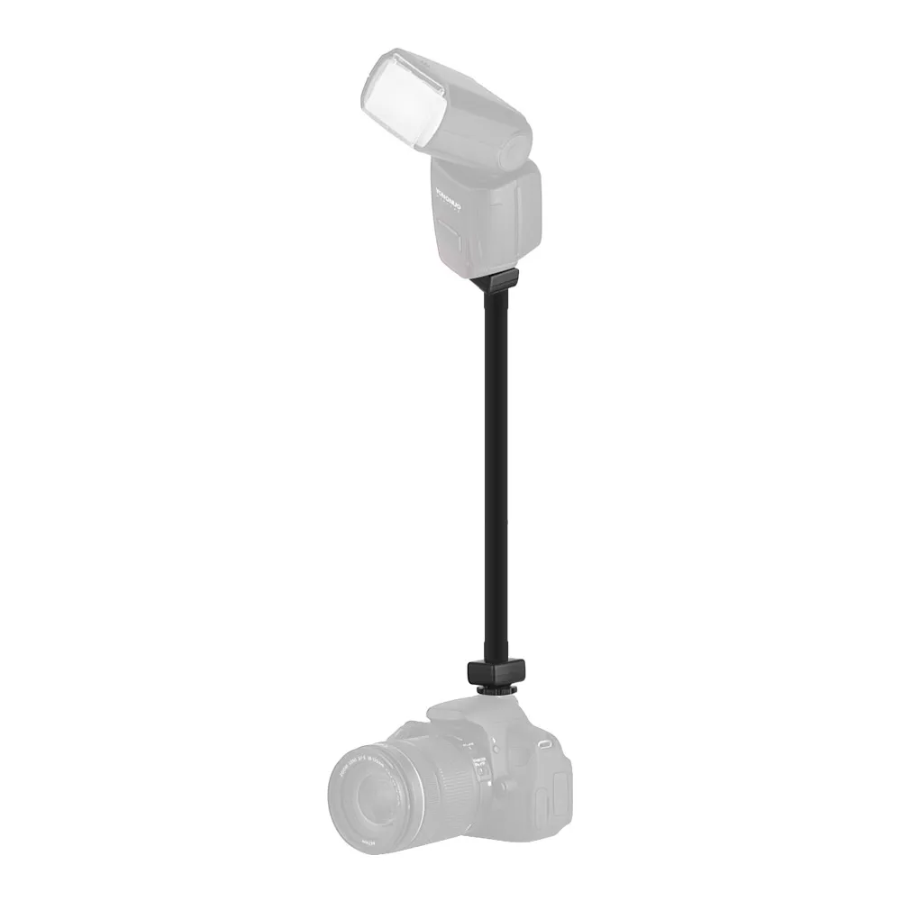 Flexible E-TTL Hot Shoe Extension Shelf pole Flash Light Speedlite Bracket for Canon EOS DSLR Cameras Nikon | Электроника
