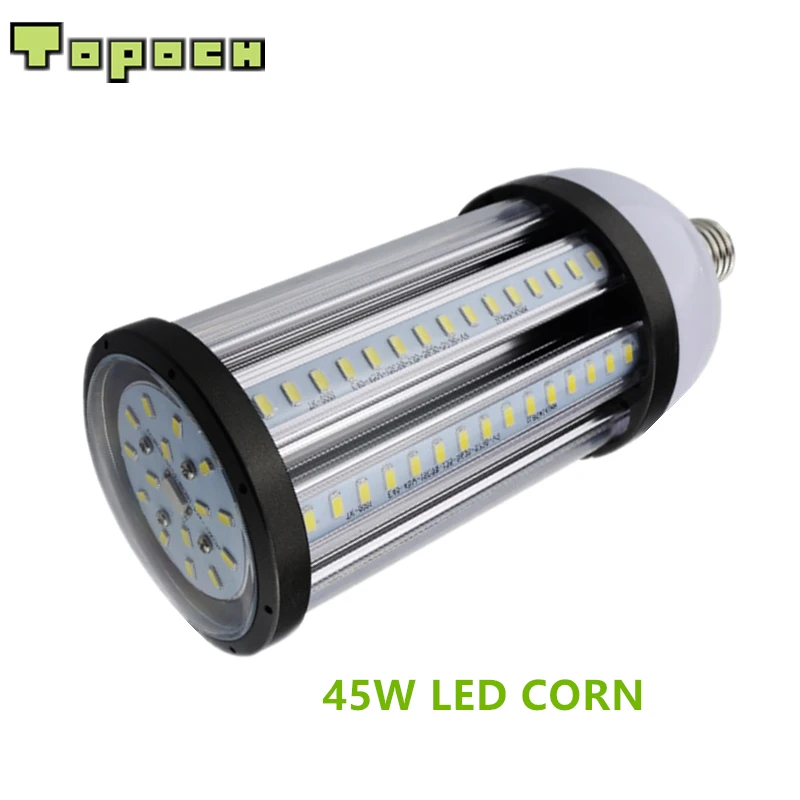 Topoch LED кукурузный свет 45 Вт 5000LM E26 E39 винтовое основание для уличной лампы пост