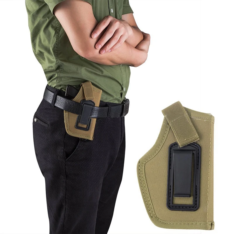 Gun Holster Carry Concealed Holsters Clip Metal Belt Airsoft Hunting Bag Items For All Formats Guns |