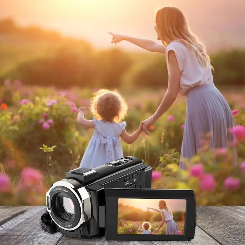 Vanpower новинка P13 беспроводная Wi Fi Full HD 2160 P 4 K 48MP 16X зум ips сенсорный экран камера Gome