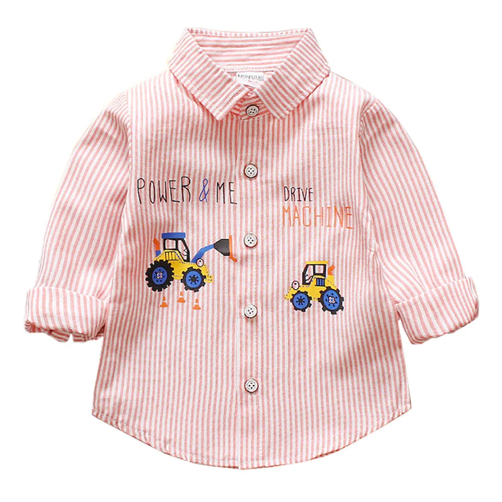 Повседневная футболка с длинными рукавами для маленьких мальчиков в подарок