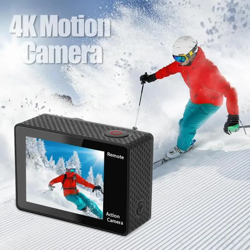 Ultra HD 4 K WiFi водостойкая Спортивная камера 1080 P велосипедная альпинистская