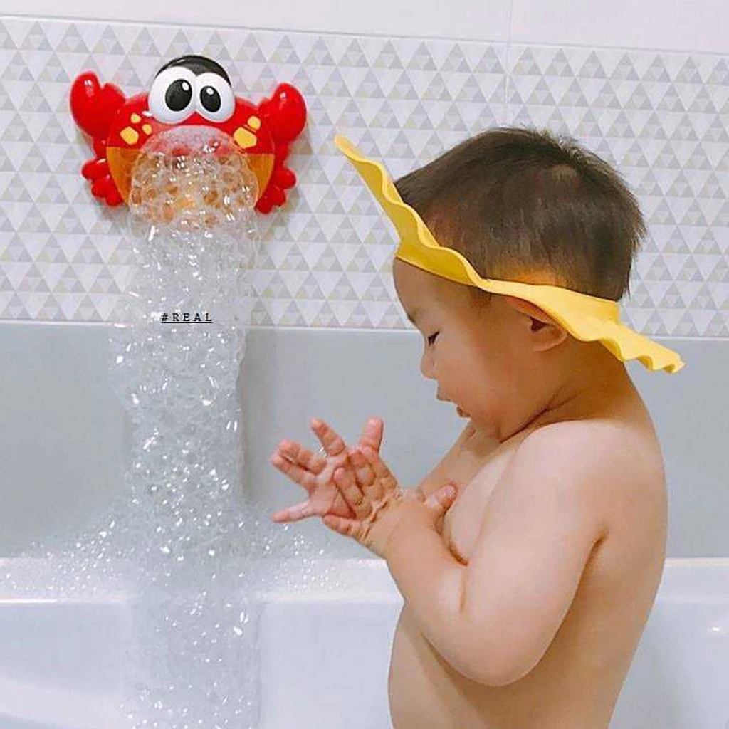 Очаровательный Краб Bubble Maker детский автоматический носик Для Ванны