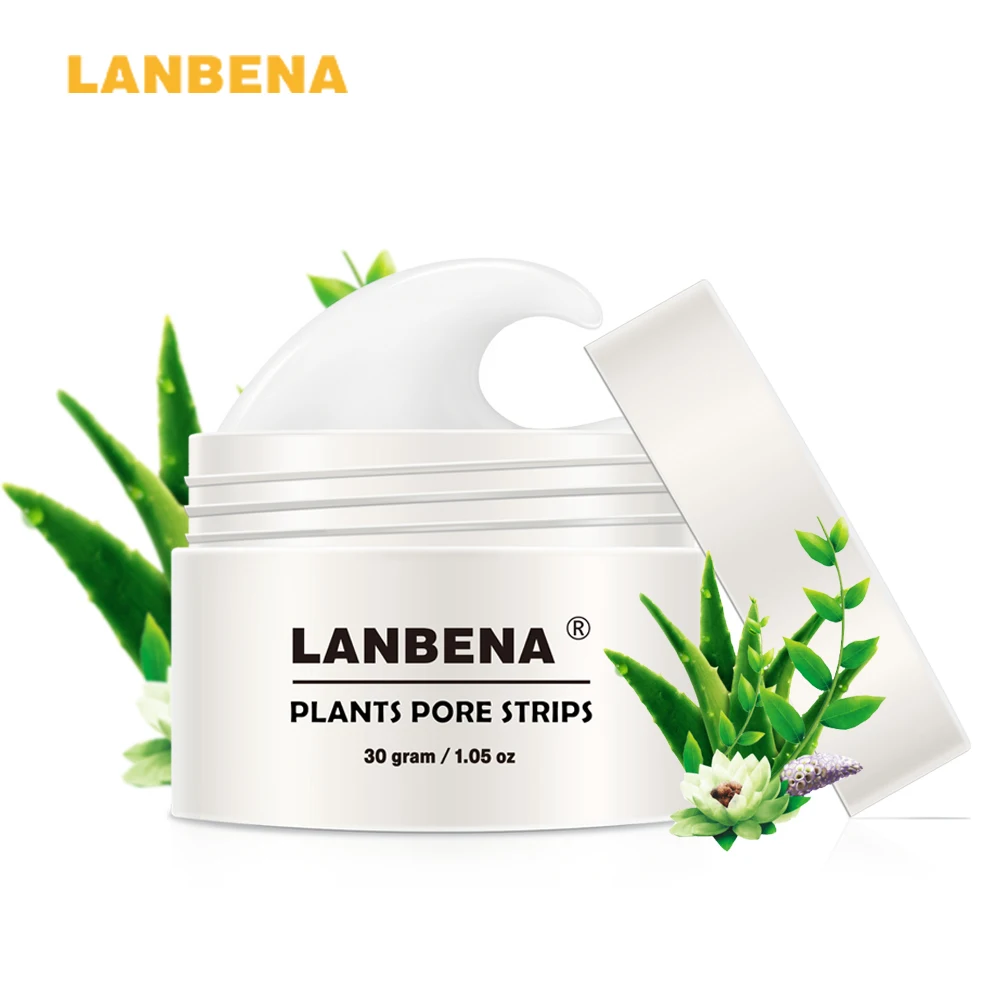 60 шт. бумаги + LANBENA для устранения черных точек маска очищения пор черная пилинг
