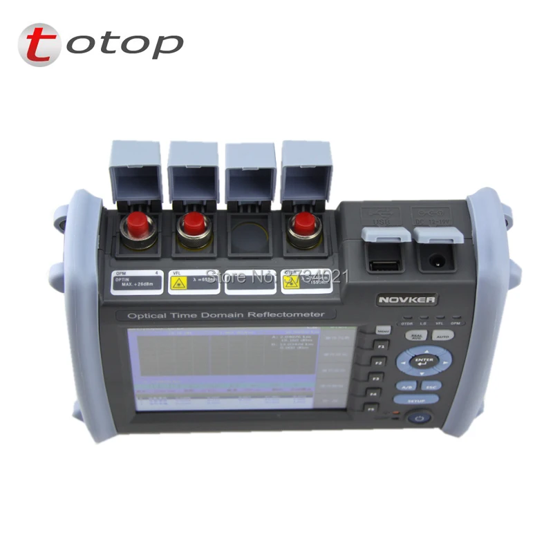 NK6000 OTDR 1310/1550 нм 37/35/35 дБ Многофункциональный тестер OPM VFL OLT MAP сплиттер
