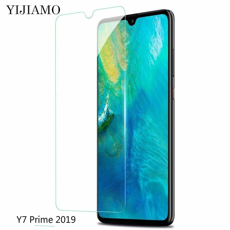 2.5d защита для экрана мобильного телефона Huawei Y7 Prime 2019 Защитная пленка закаленное