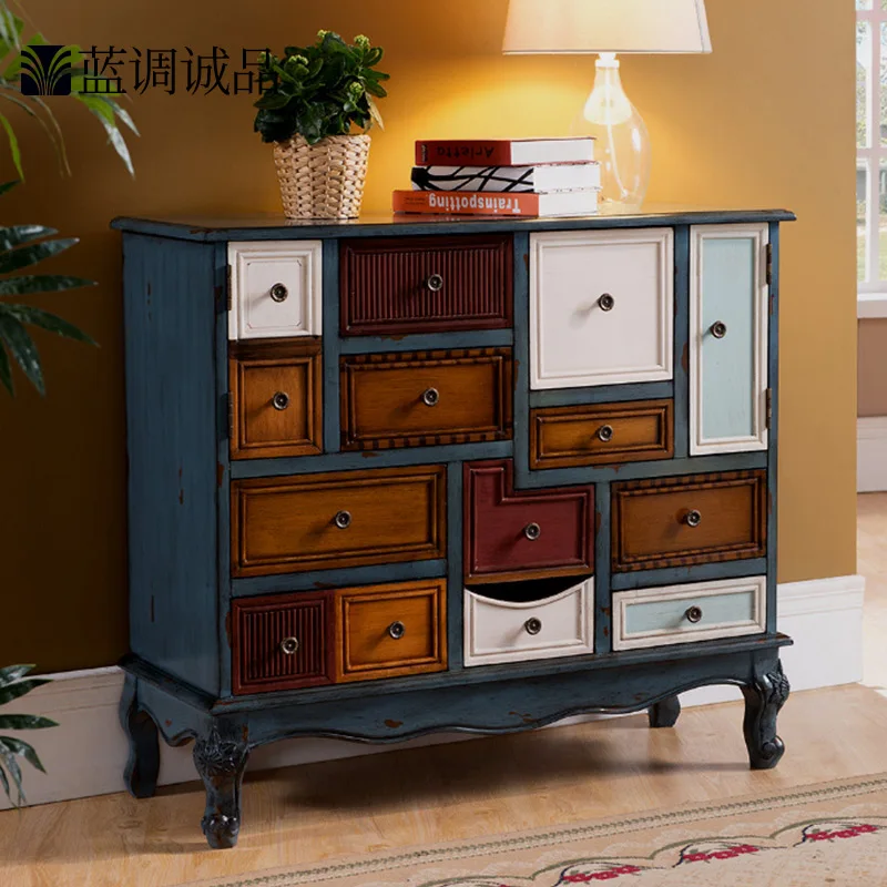 Мебель для гостиной деревянный cajonera Органайзер armoire de rangement legno комод потертый шик