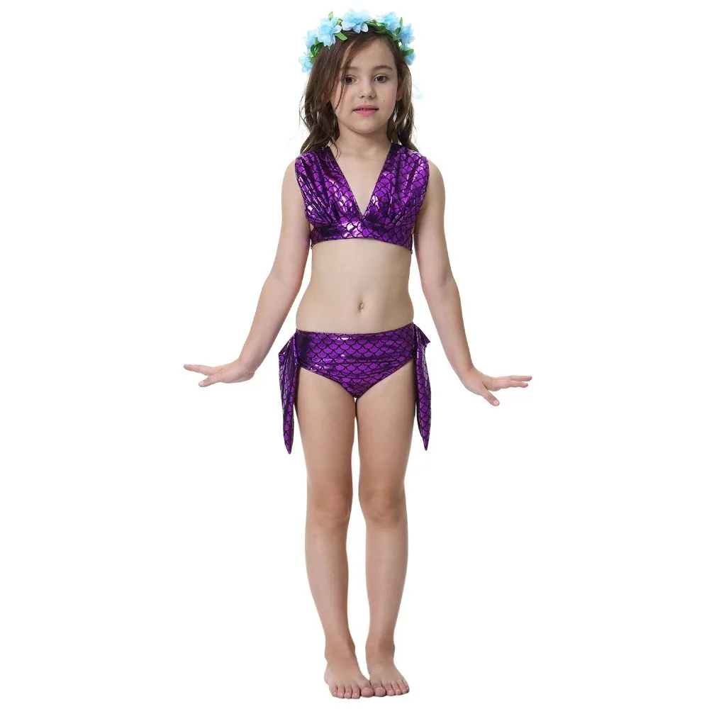 

Swimmable Children Mermaid Tails With Monofin Fin Bikinis Set Girls Kids Swimsuit Mermaid Tail Cosplay Costume For Girl Swimming