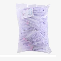 disposable sterile injector with needle one off syringes with pinhead clean plastic material single package 10ml 60pcslot