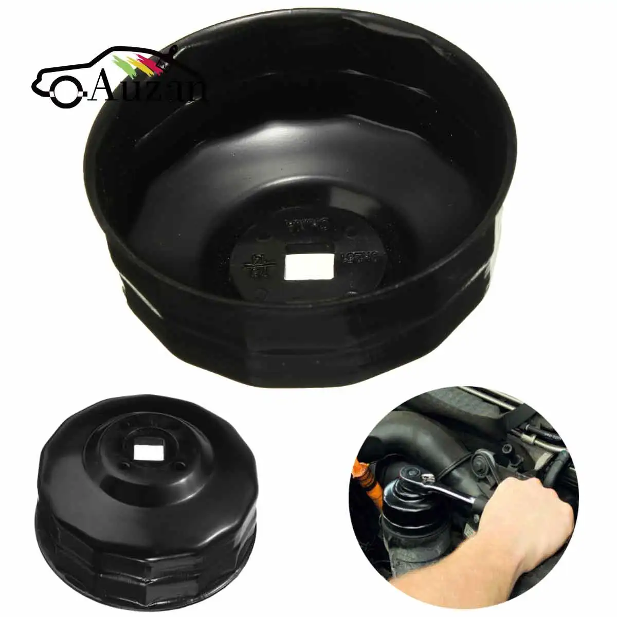 1 шт. Крышка масляного фильтра гаечный ключ инструмент для удаления гнезда 76 мм 14