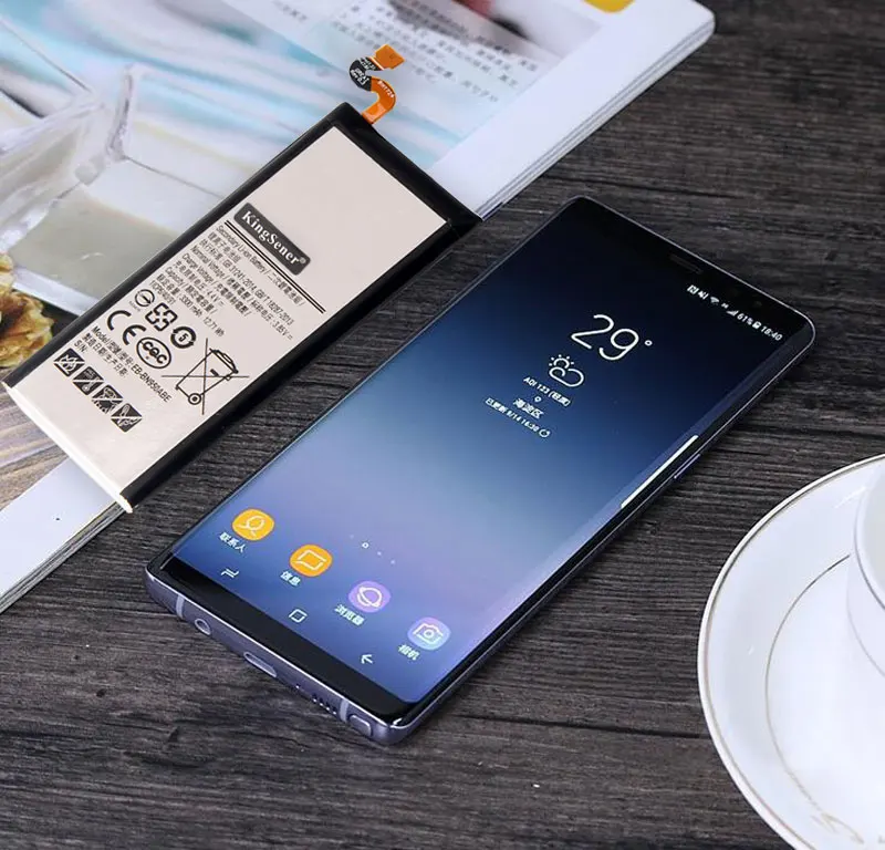 KingSener EB BN950ABE батарея для Samsung GALAXY Note 8 N9500 N950D N9508 N950F N950FD N950J N950N N950U N950W