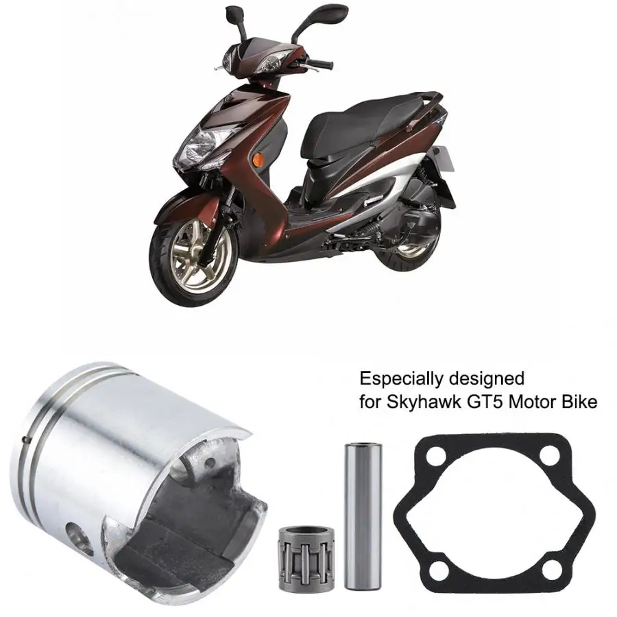Двигатель мотоцикла 66cc 80cc мотоцикл цилиндр поршневое кольцо комплект прокладок