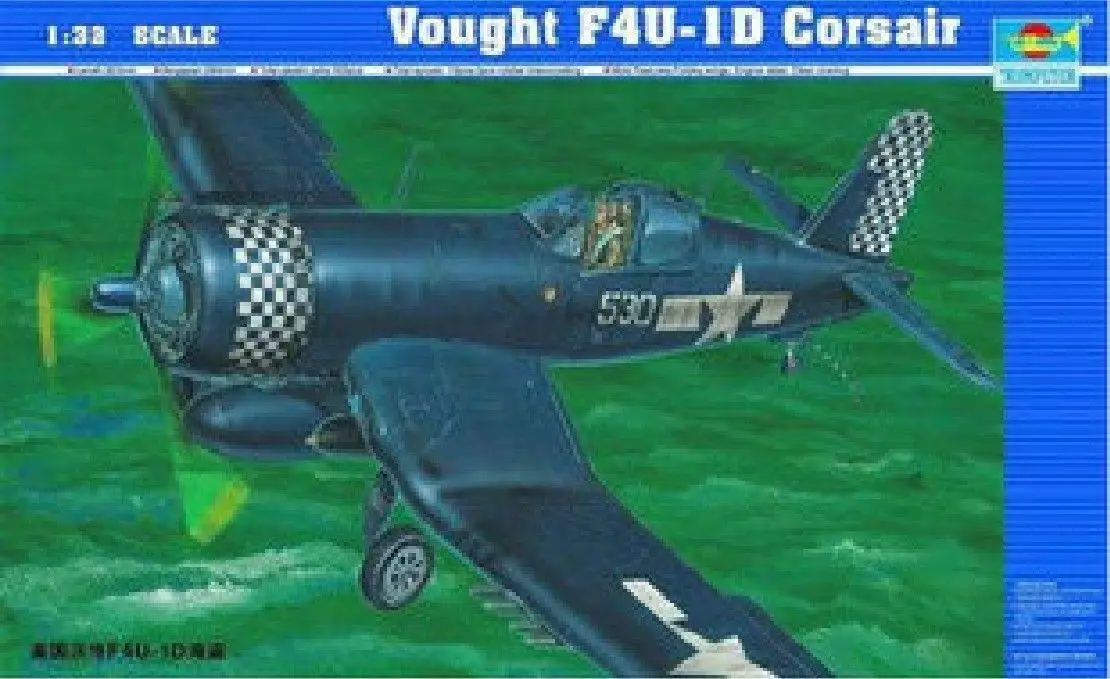 Trumpeter 1/32 02221 вертикально F4U-1D Corsair | Игрушки и хобби