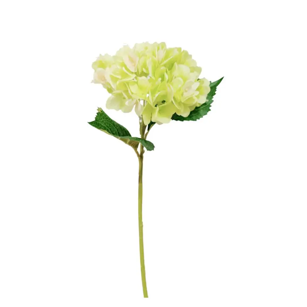 1 Branch Artificial Hydrangea Flowers for Wedding Bridal Bouquet Home Party Garden Fake Floral Decal Vase Decoration | Дом и сад