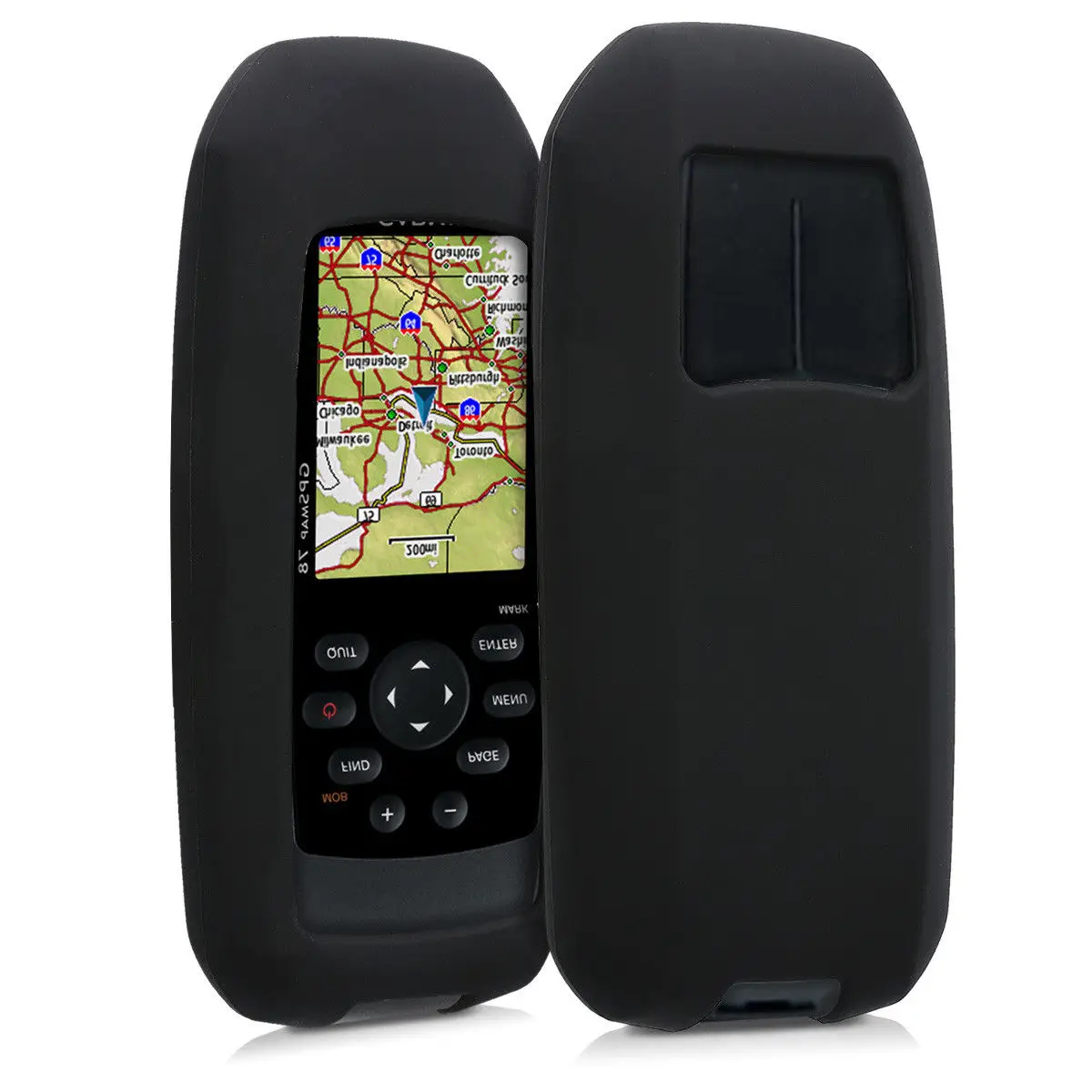 Силиконовый черный чехол защитный для Garmin GPSMap 78 78s 73 аксессуары|Смарт-аксессуары|