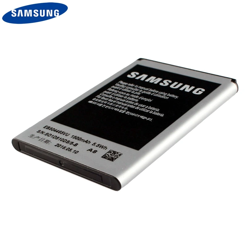 Оригинальная Замена телефон Батарея EB504465VU для samsung B7330 I8700 B7620 I8910 I5800 B7300 S8500
