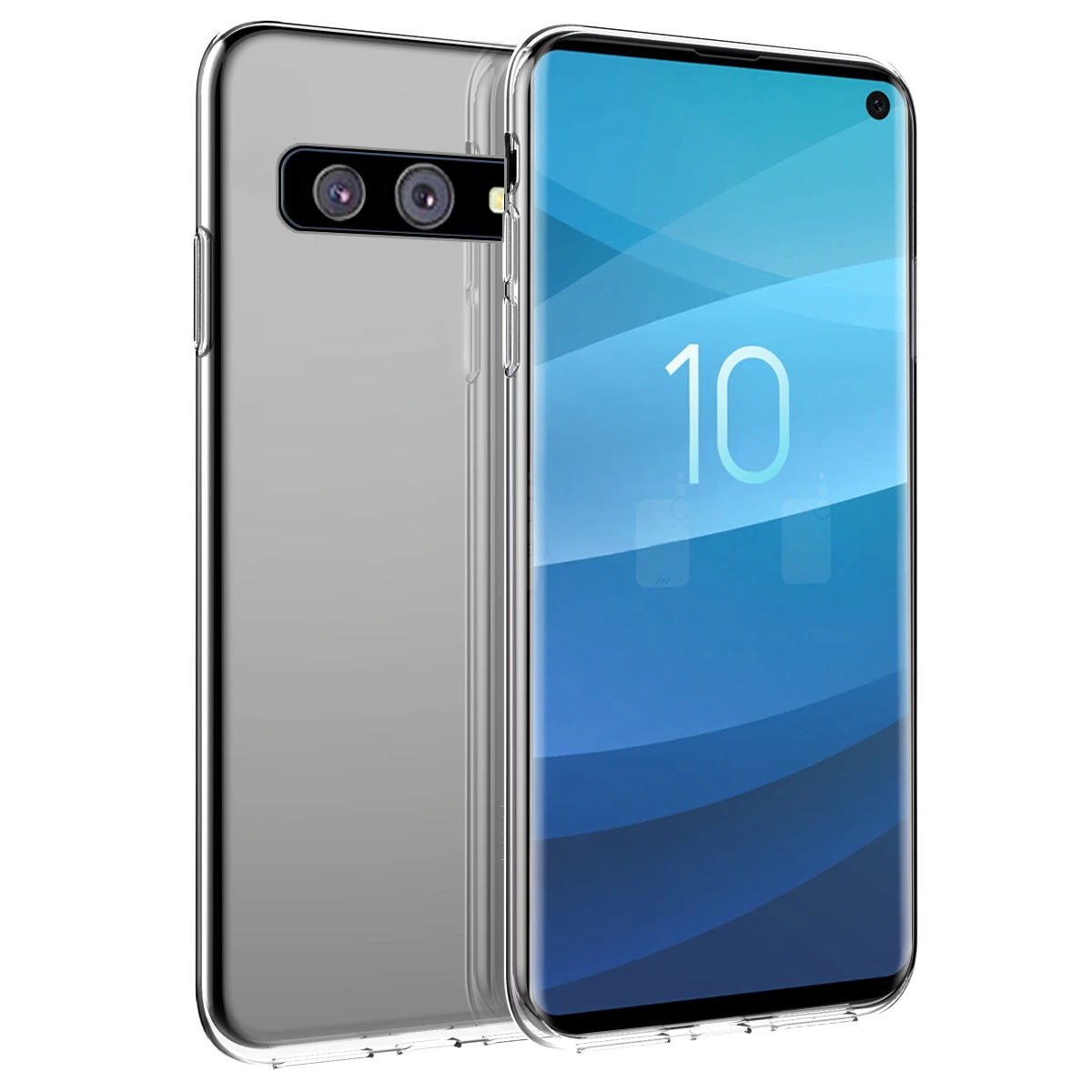 For Samsung Galaxy S10 Plus S10E Case Silicone Transparent Slim Soft TPU Cover Clear Shockproof | Мобильные телефоны и