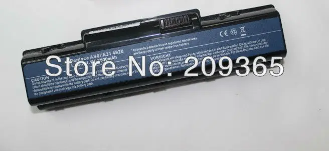 Аккумулятор для ноутбука Acer Aspire 7800G 5735Z 5737Z 5738DG 5536G 5738Z 5738ZG 5740DG 5738G 5740 AS07A31 MS2219 4315 мАч |