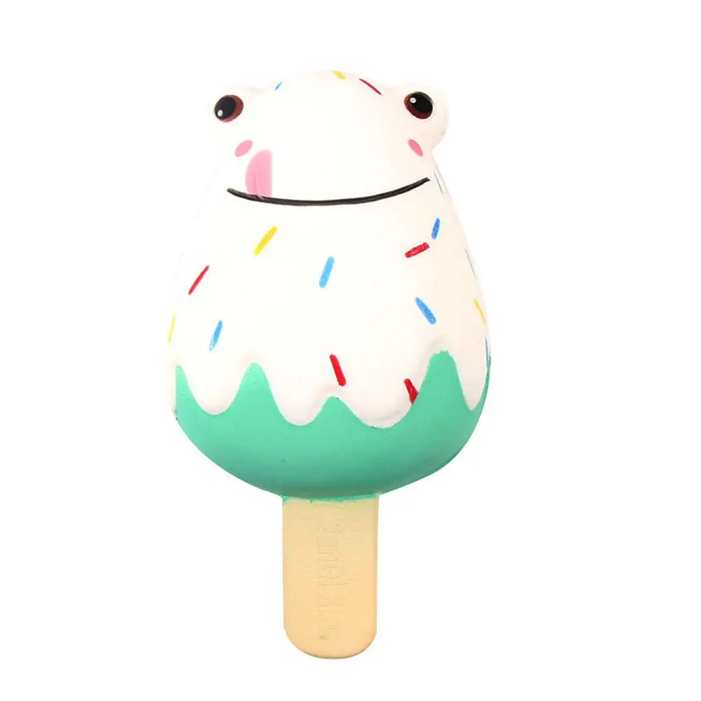 Сжимаемая милая игрушка в форме мороженного для лица имитирующая форму