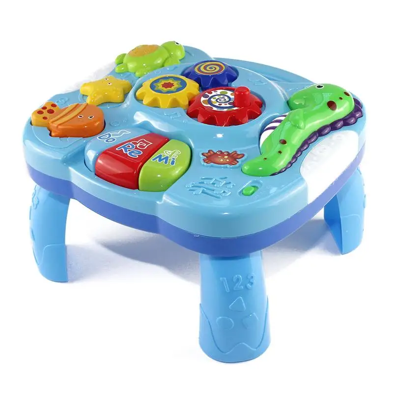 Игрушки музыкальное обучение настольные Подводные Животные музыкальный центр