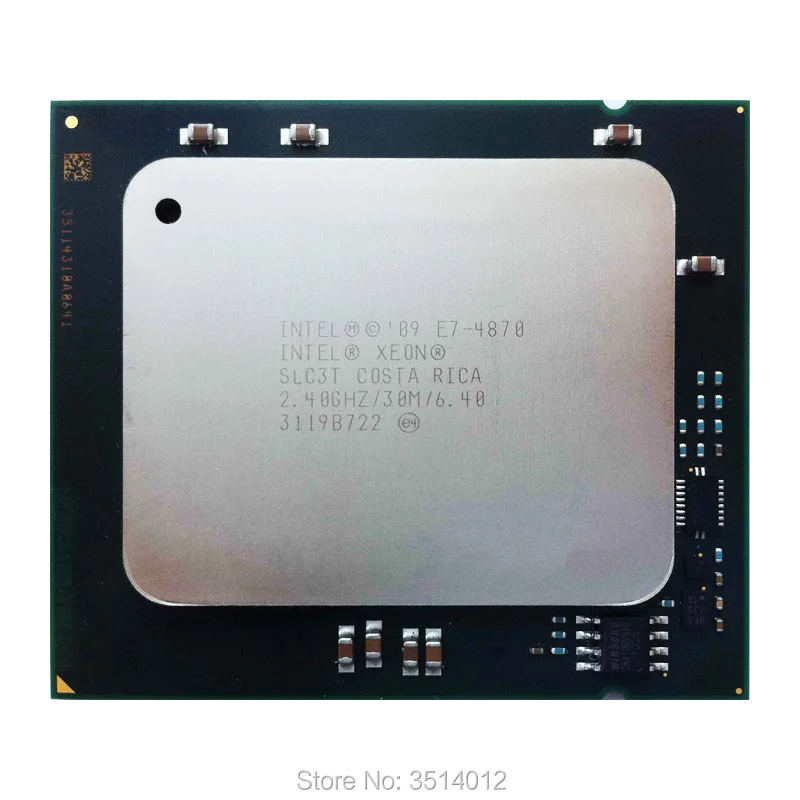 Intel Xeon E7-4870 E7 4870 2.4 GHz Ten-Core Twenty-Thread CPU Processor 30M 130W LGA 1567 | Компьютеры и офис