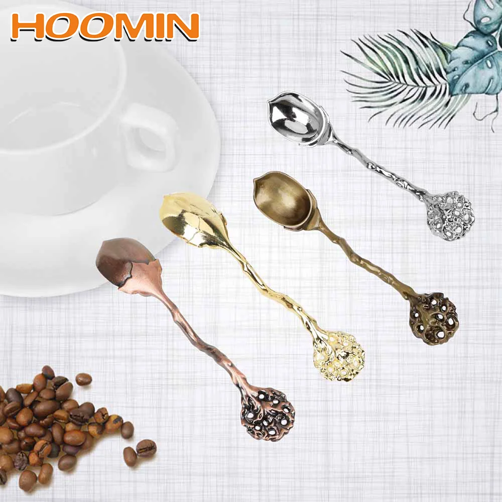 HOOMIN домашняя кухня в Королевском Стиле столовые приборы сплав винтажная