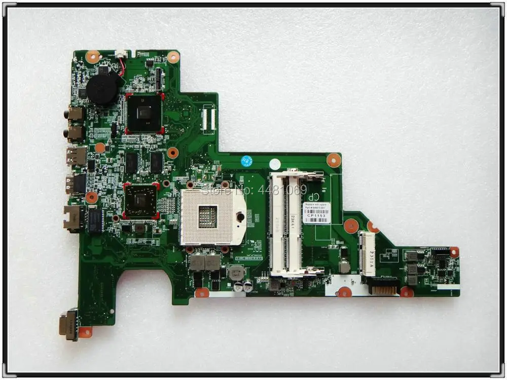 646670 001 для hp 431 630 631 ноутбук HP CQ43 CQ57 430 материнская плата ноутбука HM55 DDR3 100% ТЕСТ