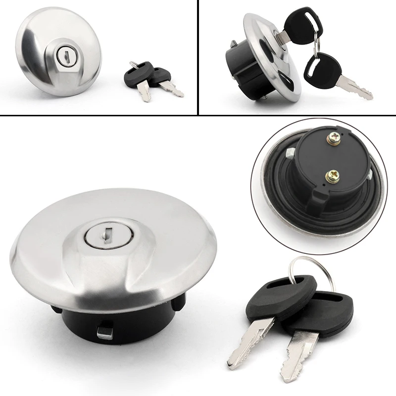 Motorcycle Fuel Gas Tank Cap Lock Keys Aluminum For Suzuki VS750GLP Intruder GZ250 GZ125 Marauder VS800GL VS800 Boulevard S50 | Автомобили