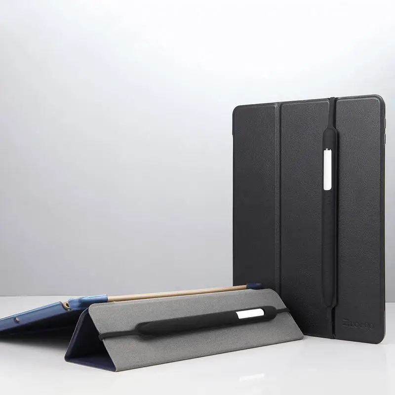 2-in-1 Silicone Pencil Case Dock For Apple Ipencil Black | Электроника