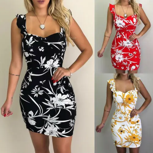 2019 Модный женский богемный облегающий без рукавов с открытой спиной|Женские