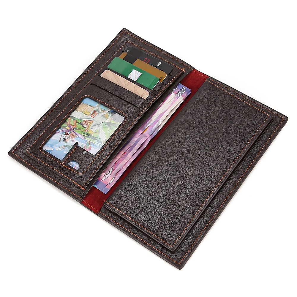Simple Leisure Leather Wallet | Багаж и сумки
