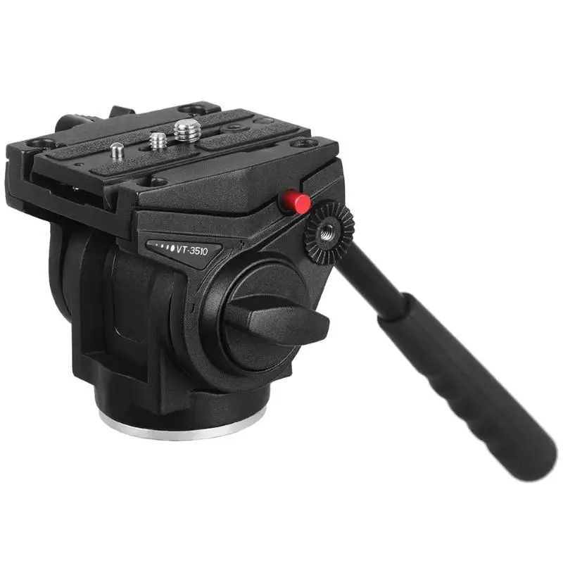 Kingjoy VT-3510 алюминиевый сплав видео штатив головка 360 градусов панорамная камера