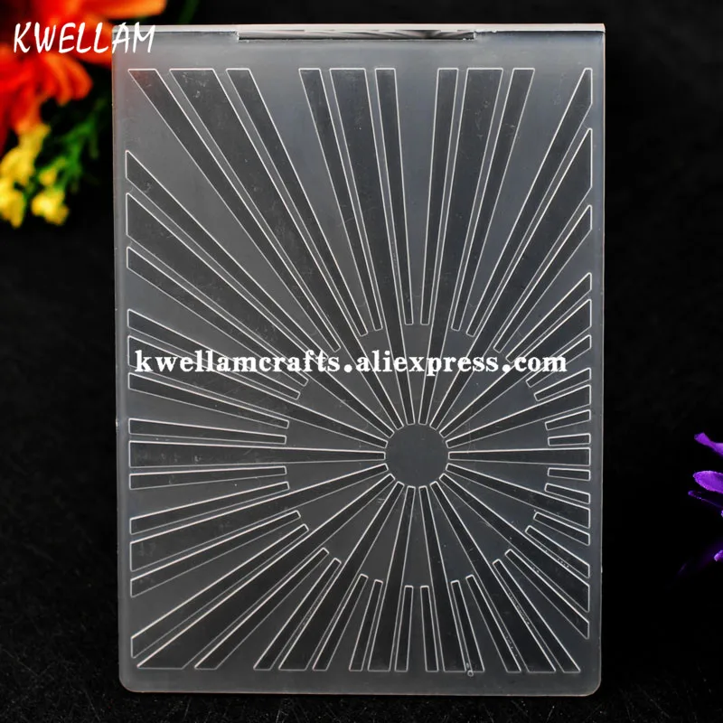 Пластиковая папка для тиснения Sunshine Light скрапбукинга альбом сделай сам карточный