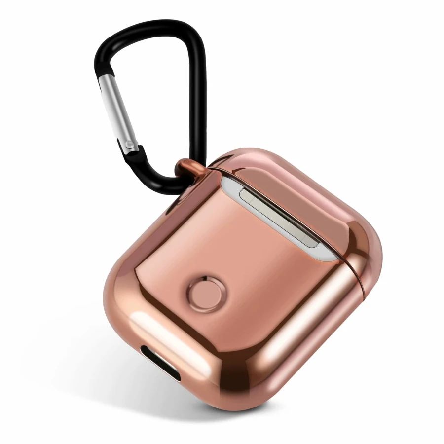 Luxury Plating Soft TPU Case For Apple AirPods Protective Cover Skin Shockproof Earpods Headphone for Air pod Ultra Thin |