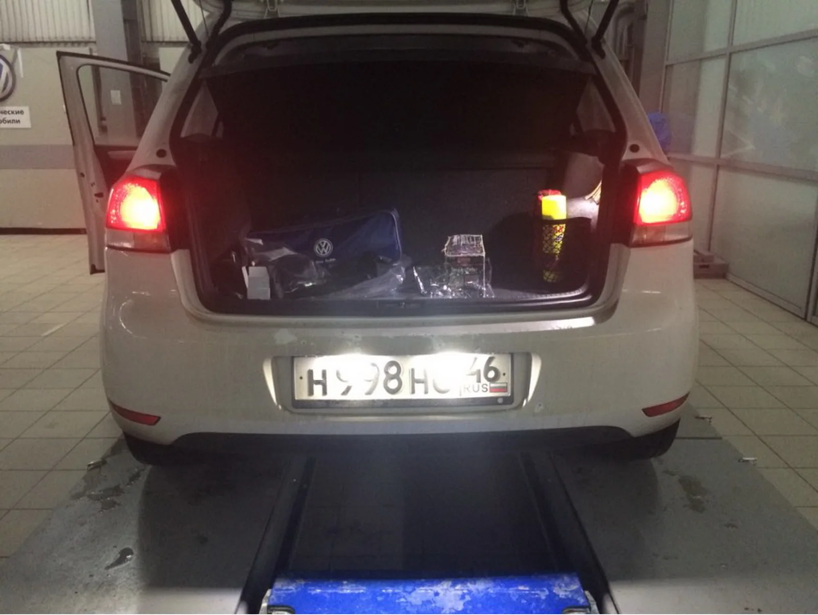 ANGRONG 2x15 Вт светодиодное Освещение номерного знака для Porsche Boxter Cayman из