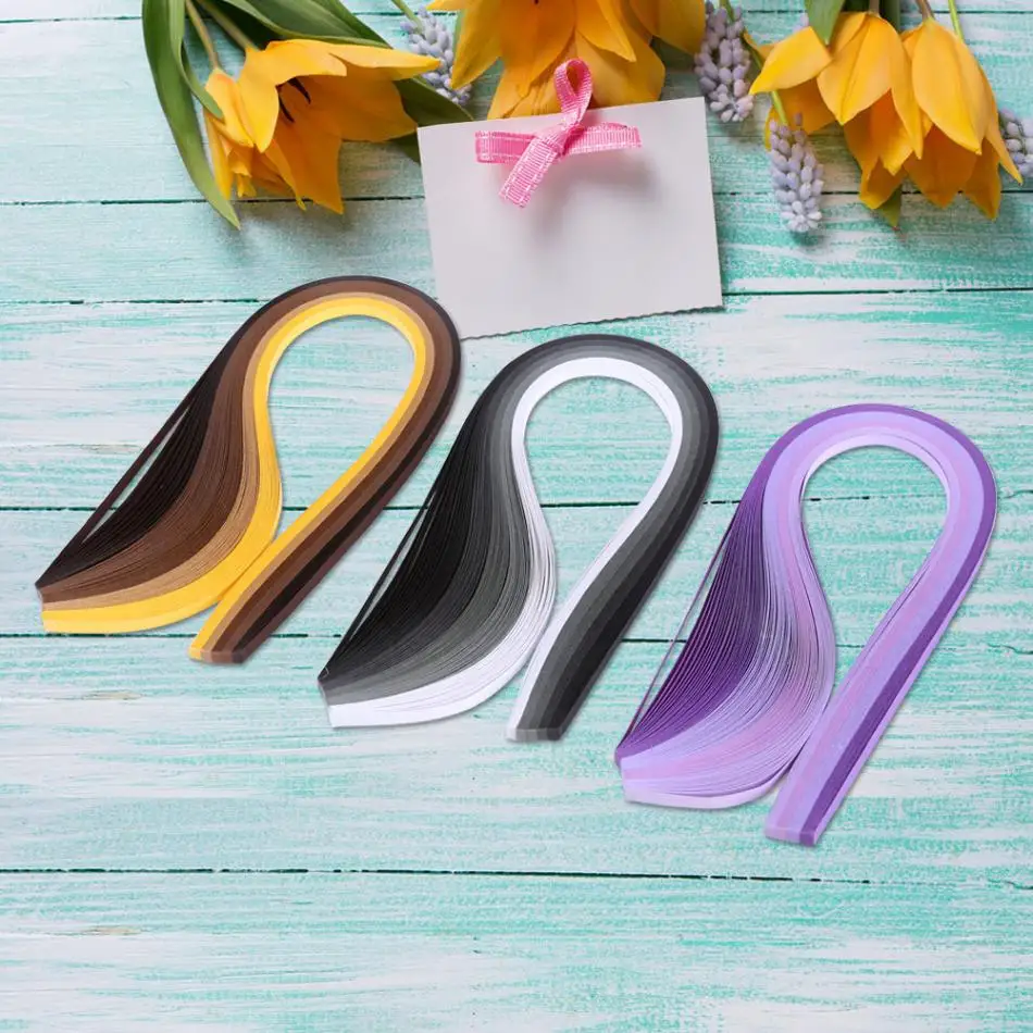 Новые наборы для квиллинга с бумагой 700 шт. полосок инструменты и украшения