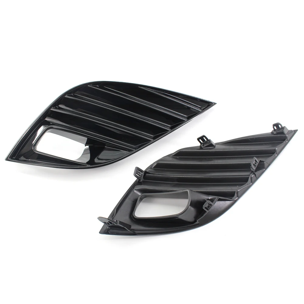 Пара глянцевый черный противотуманный светильник рамка Замена Крышка для 18 19 Toyota