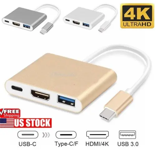 Тип C USB 3 1 к 4K HDMI 0 адаптер в концентратор для Apple Macbook Lot| |
