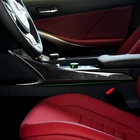 Стайлинг автомобиля из углеродного волокна, Центральная панель управления, крышка переключения передач для Lexus IS250 2013 2014 2015 2016 2017 2018