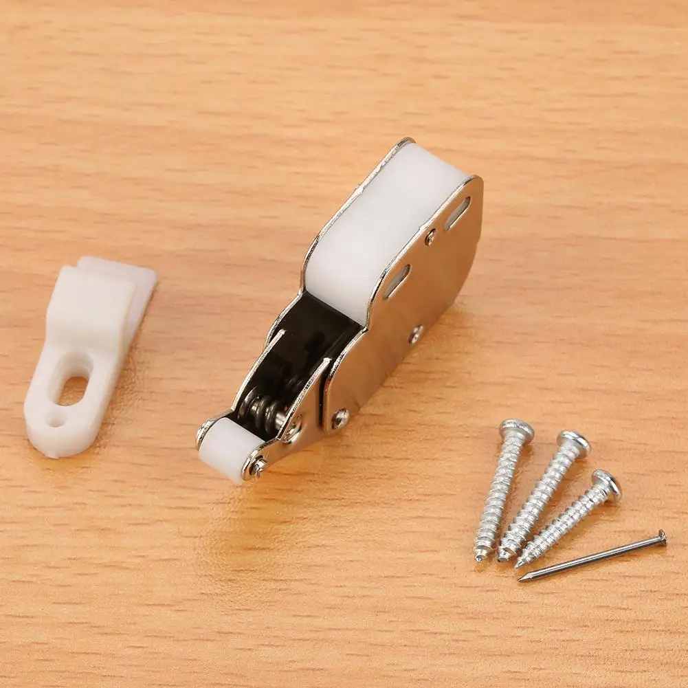 10PCS Mini Tip Cupboard Touch Catch Latch Lock Bounce Cabinet Door Steel door latch | Обустройство дома