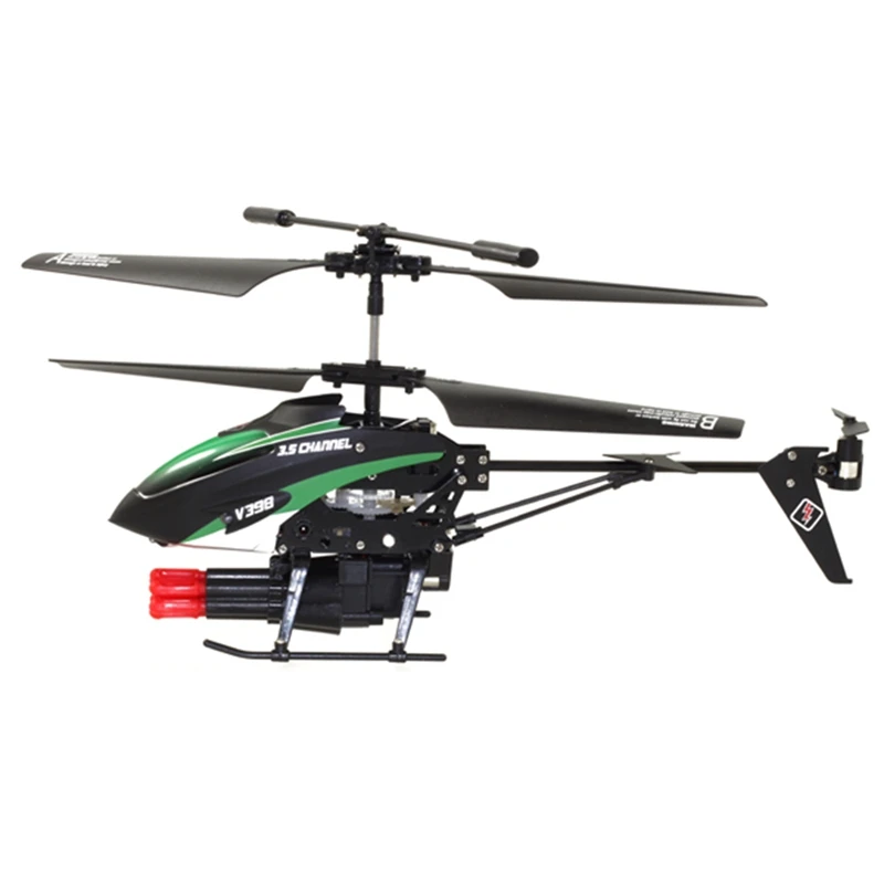 WLtoys V398 3.5CH Инфракрасный контроль RC вертолет Запуск стрельба Вертолет игрушка |