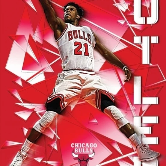 Chicago Bulls Джимми Батлер постер печать (22x34)|Таблички и знаки| |