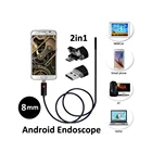 Эндоскоп 2 в 1 с камерой ночного видения, 8 мм, 720P HD