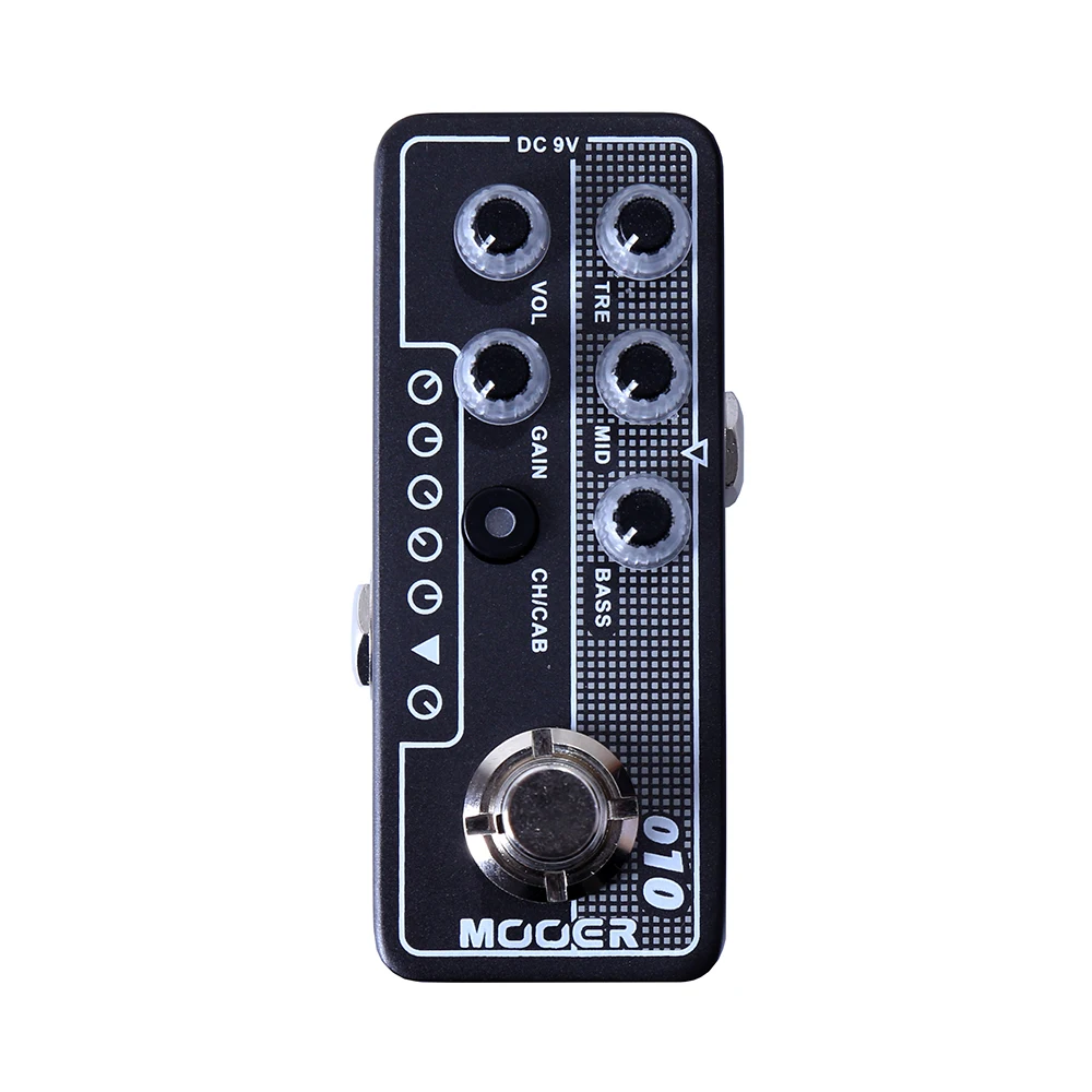 Mooer M010 два камня эффекты электрогитары педаль аксессуары шкаф динамиков