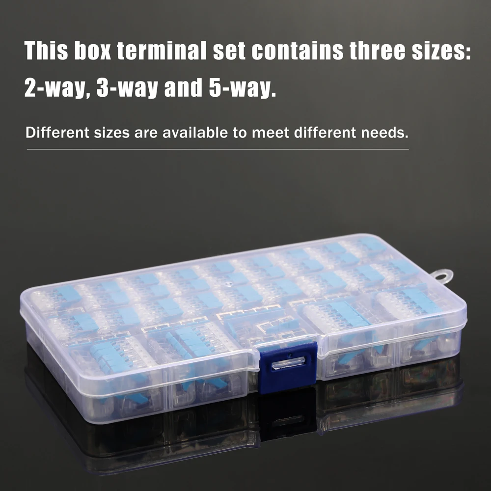 Коннекторы быстроразъемные 75 шт. с 2/3/4 ми коннекторами|Якоря| |