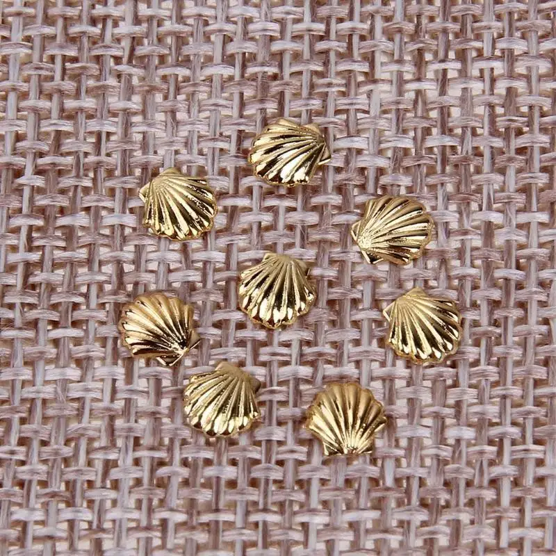 3D Glitters Nail Art Sea Shell Stars Metal Pedicure Manicure Tips DIY Decor | Красота и здоровье