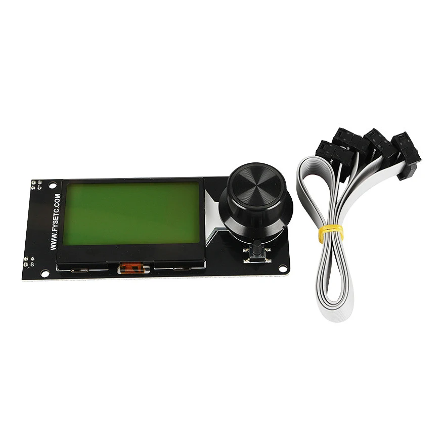Тип D Mini12864 ЖК-экран мини 12864 смарт-дисплей белый на черном поддержка Marlin Diy с
